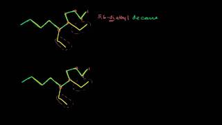 More Organic Chemistry Naming Examples 1 [upl. by Fidel]