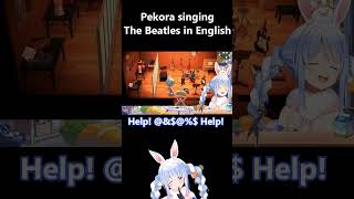 Pekoras CUTE English song Hololive clip Hololive Pekora ホロライブ ぺこら [upl. by Aittam]