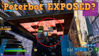 Meet Peterbot the Aimbotting Fortnite Pro [upl. by Shaylah]