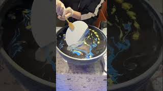 It is called hydro dipping painting facts experiments science scienceexperiments physics [upl. by Maise273]