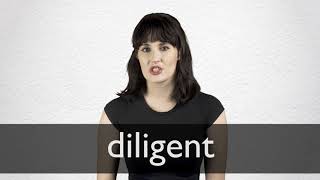 How to pronounce DILIGENT in British English [upl. by Williams]