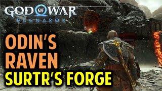 Surtrs Forge Odins Raven Location  God of War Ragnarok [upl. by French]