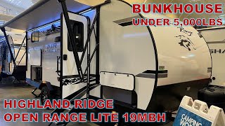 Highland Ridge Open Range Lite 19MBH Walkthrough [upl. by Genet]