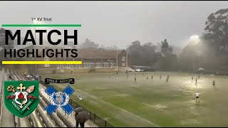 St Augs v Knox  1st XV Highlights [upl. by Eloken142]