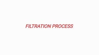 FILTRATION PROCESS [upl. by Ahsinrat966]