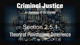 Section 251 Theory of Punishment Deterrence [upl. by Carlee]