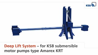 Deep Lift System I KSB Submersible Motor Pumps KRT [upl. by Radu]