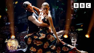 Tasha Ghouri amp Aljaz Tango to Dog Days Are Over by Florence  The Machine ✨ BBC Strictly 2024 [upl. by Ioj]