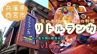 【兵庫県西宮市山口町】元ホテルシェフが作る本格スリランカ料理が食べられる人気のお店「リトルランカ」 年の差夫婦の散策＃231 [upl. by Roberta]