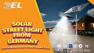 AllinTwo Solar Street Light from Germany [upl. by Ettelohcin]