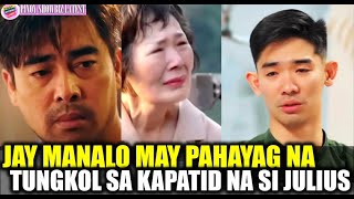 Jay Manalo NAGSALITA tungkol sa Pagkikita ng Ina at halfbrother na si Julius Manalo Panoorin [upl. by Anoy]