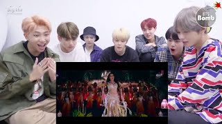 bts reaction to Bollywood song KUSU KUSU SONG NORA FATEHİ BTS REACTİON [upl. by Land]