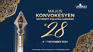 SIDANG 7  MAJLIS KONVOKESYEN UNIVERSITI MALAYSIA SARAWAK KE28 [upl. by Pas793]