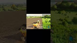 Deutz Fahr Tractor Stones Pick ing Filed  fs22 fs22 farming farmingsimulator22 shorts [upl. by Mcgannon623]