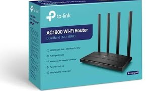 TP Link Full Gigabit Ethernet Router  AC1900 Dual Band Wifi Archer C80 Wirless MUMIMO। Best Router [upl. by Marentic]