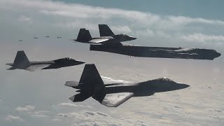 US Secretly Deploys B 52 F 22 Bombers to Australia [upl. by Folly]