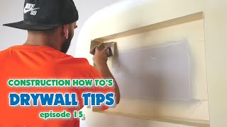 Pro Drywall Finishing Tips Using an Internal Plastering Corner Tool [upl. by Tammara425]