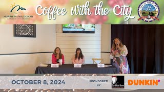 October 2024 Coffee with the City of Wildomar [upl. by Esiuqram]