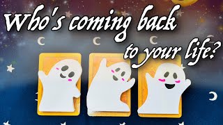 Whos coming back in your life 👻 PICK A CARD Love Reading ♥️ [upl. by Dranrev]