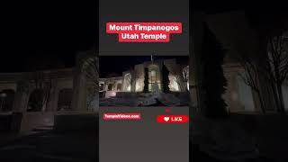 Mount Timpanogos Utah Temple TheTempleNews TempleScoop [upl. by Grati]