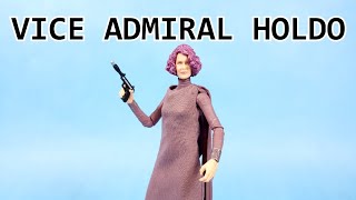 Star Wars Vice Admiral Holdo Black Series 6 inch [upl. by Modeerf]