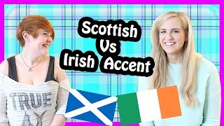 Scottish Vs Irish Accent Differences Ft Diane Jennings [upl. by Edrahs]