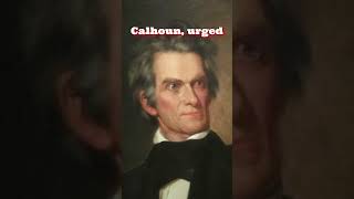 Andrew Jackson Wanted To Kill His Vice President history shorts andrewjackson historyfacts [upl. by Enimrej]