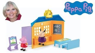 ♥♥ Peppa Pig School House Playset [upl. by Nico]