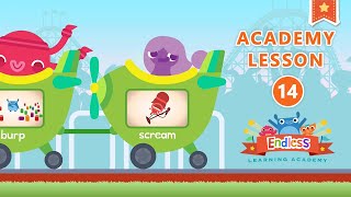 Endless Learning Academy  Lesson 14  YAWN SNEEZE HICCUPS BURP SCREAM  Originator Games [upl. by Anahpos905]