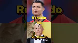 Ronaldo vs Vin Dieselshorts viralshort ronaldo [upl. by Lirba671]