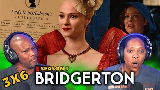 BRIDGERTON Season 3 Episode 6 Reaction and Discussion 3x6  Romancing Mister Bridgerton [upl. by Bodkin99]