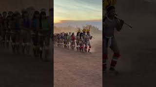 Ritual do Jawari do povo kuikuro culture indigenous ancestral xingu [upl. by Barde]