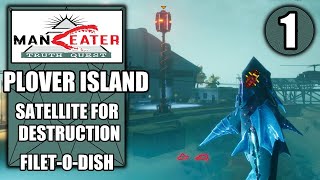 Maneater Truth Quest DLC – Head for Plover Island  Satellite for Destruction  Walkthrough Part 1 [upl. by Rakel]