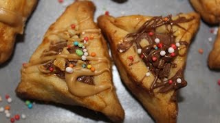 Recette facile sablés chocolat gâteau pourim hamantaschen recipe [upl. by Eeramit]