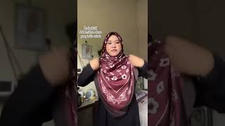 Tutorial Bawal To Shawl Labuh [upl. by Kennet921]