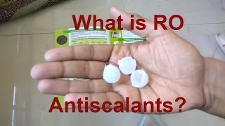 RO Antiscalants Explained anti scalants for reverse osomosis [upl. by Carew]