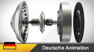 Hydrodynamischer Drehmomentwandler  Funktion und Aufbau Animation [upl. by Bonns265]