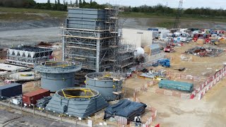 Millbrook Gas Power Station Construction  21 April 2024 Update [upl. by Ielerol]