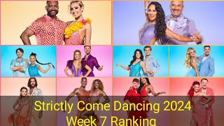 Strictly Come Dancing 2024  Week 7  All Performances Ranking [upl. by Halilahk]