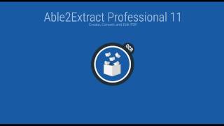 The AllNew Able2Extract Professional 11 [upl. by Brigg]