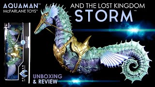 McFarlane ™ Aquaman ™ And The Lost Kingdom  Seedrache Storm  Unboxing amp Review  DC ™ Multiverse [upl. by Der]