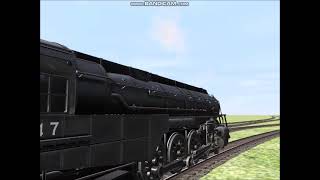 NYC J3a vs ATSF 3460 Racing Trainz [upl. by Means661]