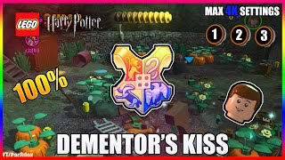 Dementors Kiss  Lego Harry Potter  ALL Collectables Walkthrough [upl. by Rabkin]