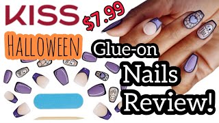 Kiss Voguish Halloween Nails Review [upl. by Flavius916]