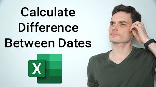 Calculate days between two dates in Excel 7 examples [upl. by Newhall811]