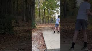 Nice ace run hit cage discgolf 2024 acerun envy Axiomdiscs [upl. by Ynoep]