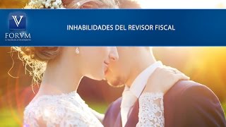 Inhabilidades del Revisor Fiscal CTP Contable [upl. by Tessler]