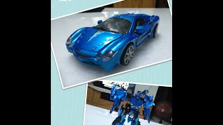 變形金剛玩具王老濕中文介紹159Alternity A04 Mitsuoka orochiThundercracker光岡大蛇驚天雷 [upl. by Gnanmos]