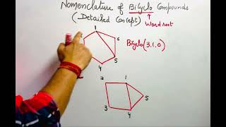 IUPAC name of Bicyclic compounds Bsc chemistry class 11 JEE advanced [upl. by Tacklind]