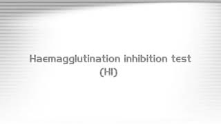 Haemagglutination inhibition test Microbiology [upl. by Anawad]